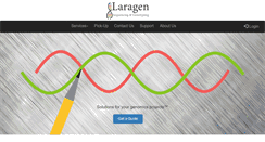 Desktop Screenshot of laragen.com
